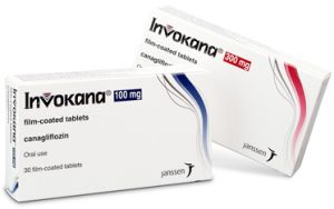 Invokana 100mg and 300mg label image Invokana 100mg and 300mg label image